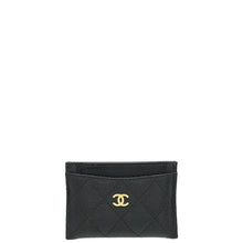 Chanel Black CC Classic Card Holder