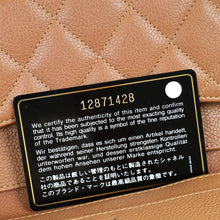 Chanel Light Brown CC Classic Long Wallet