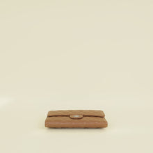 Chanel Light Brown CC Classic Long Wallet