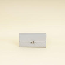 Chanel Grey CC Box Flap Wallet