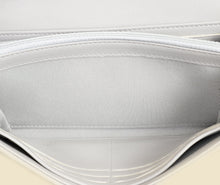 Chanel Grey CC Box Flap Wallet