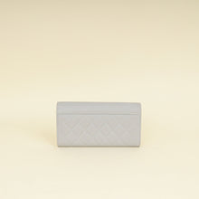 Chanel Grey CC Box Flap Wallet