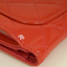 Chanel Coral CC Patent French Wallet