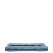 Chanel Blue CC Classic Flap Long Wallet