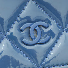 Chanel Blue CC Classic Flap Long Wallet