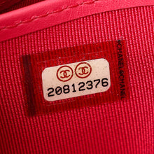 Chanel Dark Pink CC Classic Zip Around Long Wallet