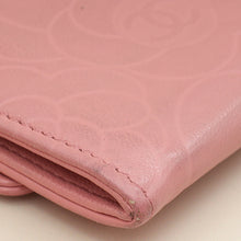 Chanel Pink CC Camellia Flower Small Flap Wallet