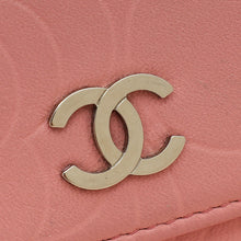 Chanel Pink CC Camellia Flower Small Flap Wallet