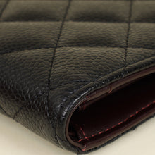 Chanel Black Classic CC Long Wallet
