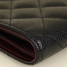 Chanel Black Classic CC Long Wallet