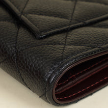 Chanel Black Classic CC Long Wallet