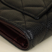 Chanel Black Classic CC Long Wallet