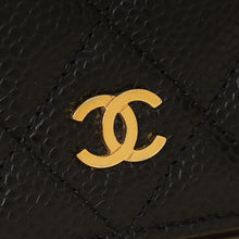 Chanel Black Classic CC Long Wallet