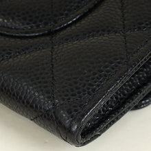 Chanel Black CC Classic Long Wallet