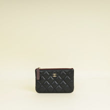 Chanel Black Classic Small Zipped Pouch