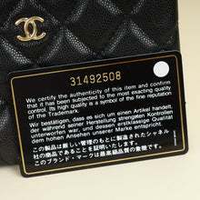 Chanel Black Classic Small Zipped Pouch