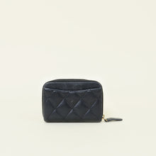 Chanel Black CC Classic Zipped Coin Purse
