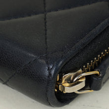 Chanel Black CC Classic Zipped Coin Purse