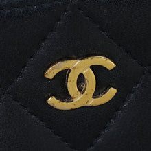 Chanel Black CC Classic Zipped Coin Purse