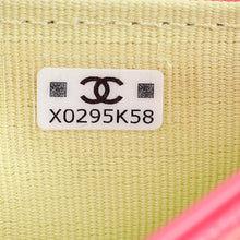 Chanel Dark Pink CC 19 Flap Card Holder Wallet