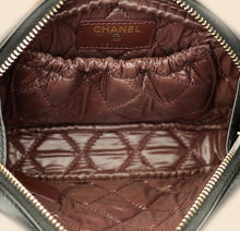Chanel Black Curvy Cosmetic Small Pouch