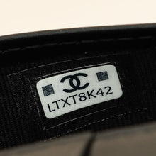 Chanel Black Quilted CC Card Holder
