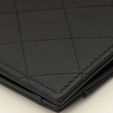 Chanel Black Quilted CC Card Holder