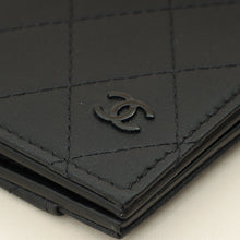 Chanel Black Quilted CC Card Holder