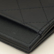 Chanel Black Quilted CC Card Holder