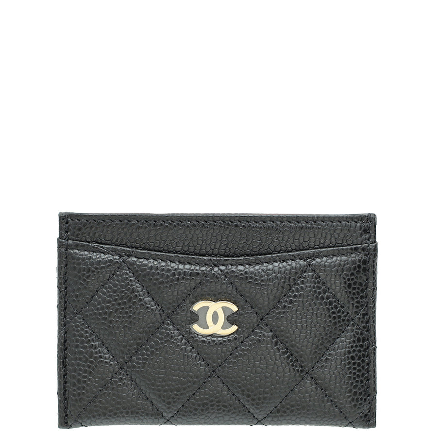Chanel Black Classic Card Holder