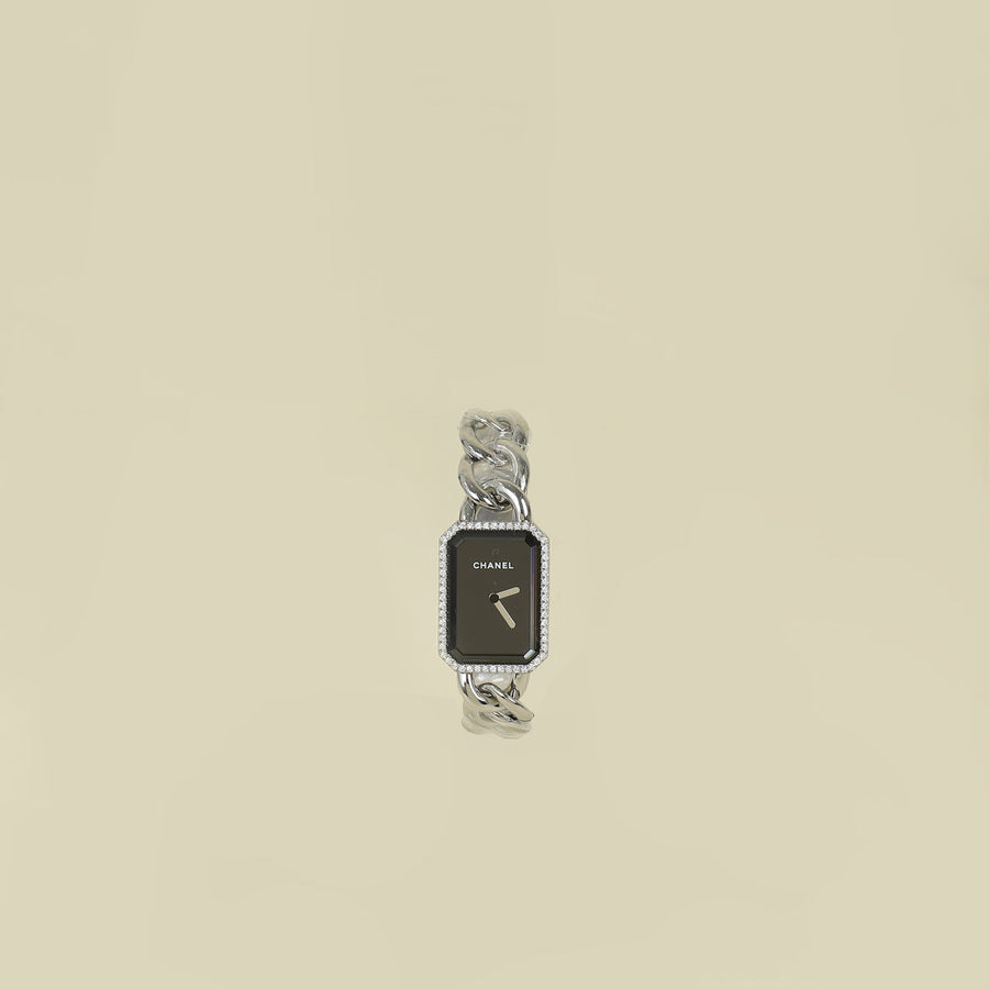 Chanel Stainless Steel Diamond Premiere Watch