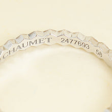 Chaumet 18K White Gold Bee De Chaumet Ring 58