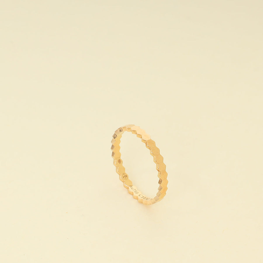 Chaumet 18K Rose Gold Bee De Chaumet Ring 58