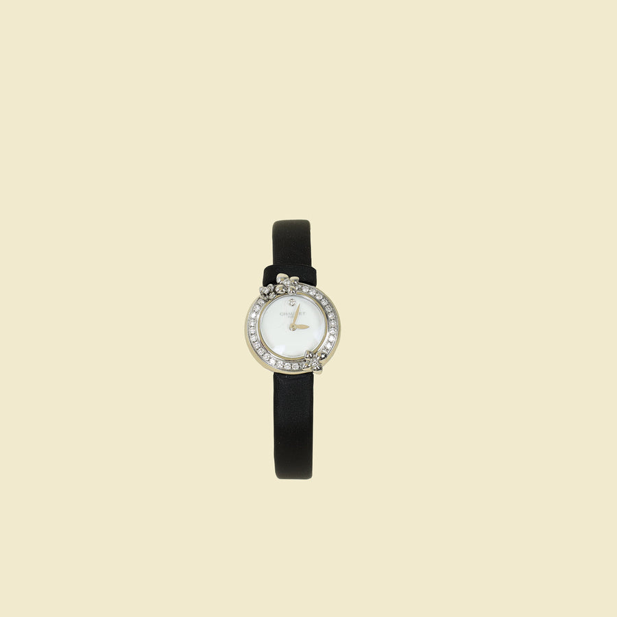 Chaumet Stainless Steel Montre Hortensia Eden 21.5mm Movement Quartz Watch