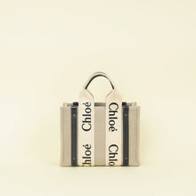 Chloe Bicolor Woody Small Tote Bag