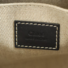 Chloe Bicolor Woody Small Tote Bag