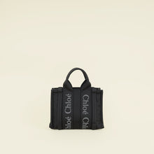 Chloe Black Nylon Woody Tote Small Bag