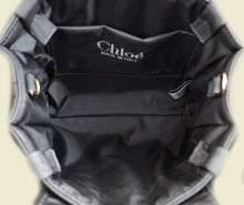 Chloe Black Nylon Woody Tote Small Bag