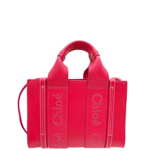 Chloe Fizzy Pink Mini Woody Tote Bag