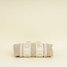 Chloe Bicolor Woody Embroidered Tote Bag