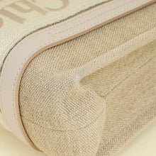 Chloe Bicolor Woody Embroidered Tote Bag