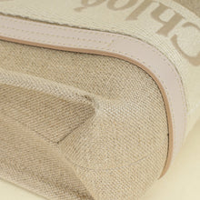 Chloe Bicolor Woody Embroidered Tote Bag
