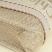 Chloe Bicolor Woody Embroidered Tote Bag