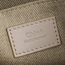 Chloe Bicolor Woody Embroidered Tote Bag