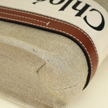 Chloe Bicolor Small Woody Tote Bag