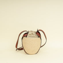 Chloe Bicolor X Mifuko Raffia Basket Shoulder Bag