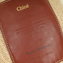 Chloe Bicolor X Mifuko Raffia Basket Shoulder Bag