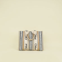 Chloe Bicolor Woody Tote Bag
