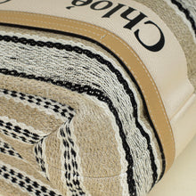Chloe Bicolor Woody Tote Bag