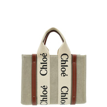 Chloe Bicolor Small Woody Tote Bag